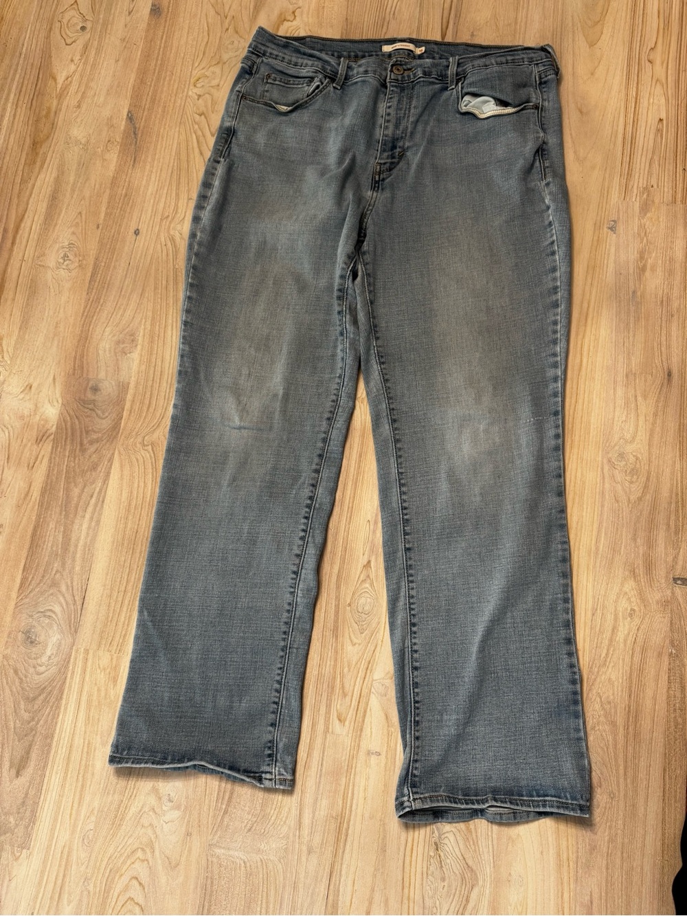 Levi's Women's Grey Flare Jeans